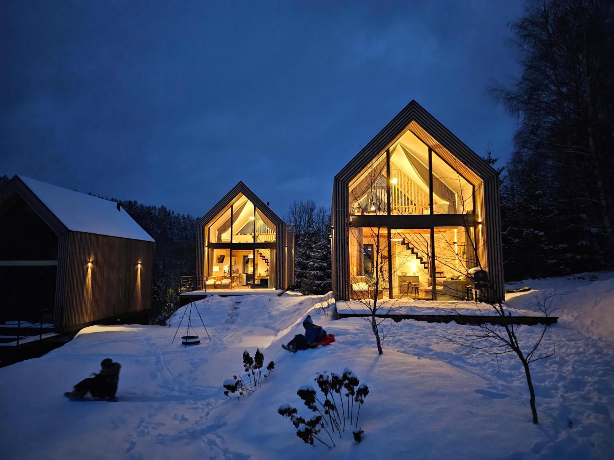Domki Pod Lasem - Domek Sosnowy Stronie Śląskie Exteriör bild